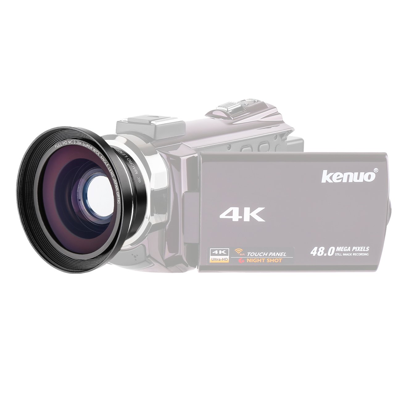 Kenuo ビデオカメラ デジタルビデオカメラ 2400万画素 1年保証格安 Kenuo ビデオカメラ デジタルビデオカメラ 2400万画素 1年保証格安